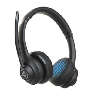 JLab - GO Work Wireless & Wired On-Ear Headset - Black