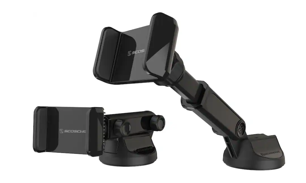 Scosche - ExtendoMount Telescoping Universal Mount for Mobile Phones - Black